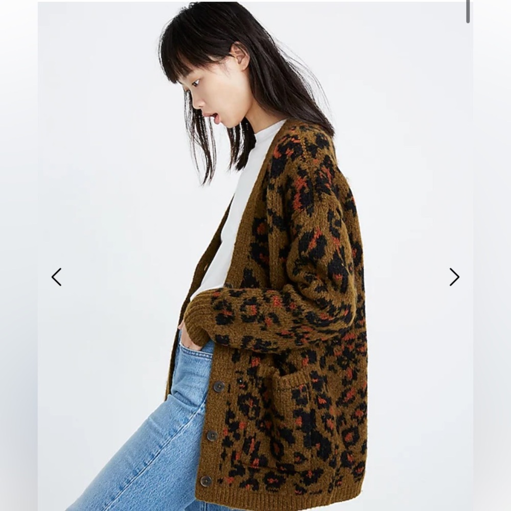 Madewell - Jungle Cat Cardigan Sweater - XS